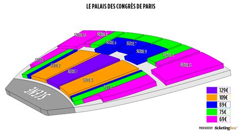 Paris (Mai) Palais des Congrès de Paris Plan De La Salle (Français) | Shen Yun Performing Arts