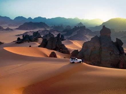 An amazing view on a 4x4 in the Acacus Mountains in Libya | Libya, Desert places, Places to go