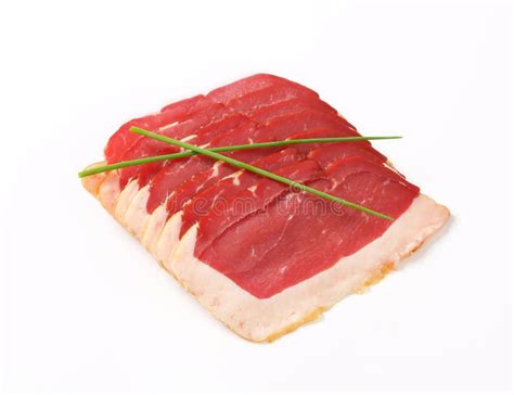 Smoked duck breast slices stock image. Image of snack - 39368511