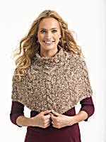 Over 6,000 Free Patterns on LionBrand.com | Capelet pattern, Knitted capelet, Knitted poncho