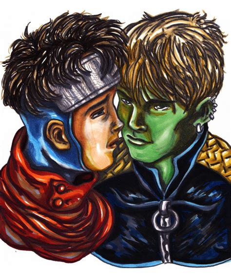 Wiccan and Hulkling by KwongBee-Arts on DeviantArt