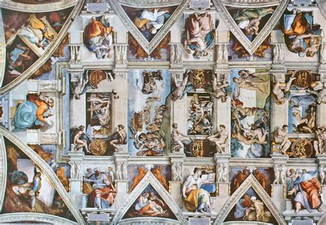 A Flattened View of the Incredible Sistine Chapel Ceiling » TwistedSifter