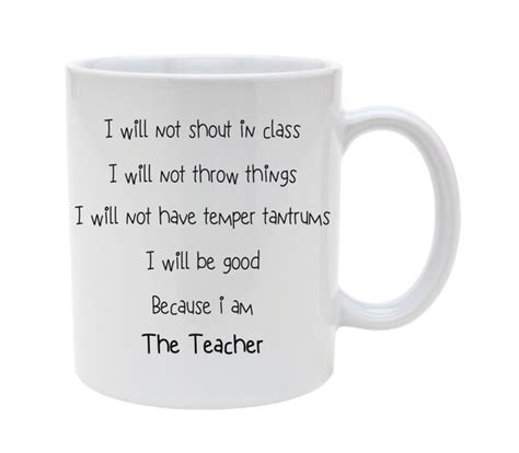 Teacher mug