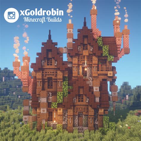 I built a steampunk house! : Minecraft | Steampunk house, Minecraft steampunk, Minecraft