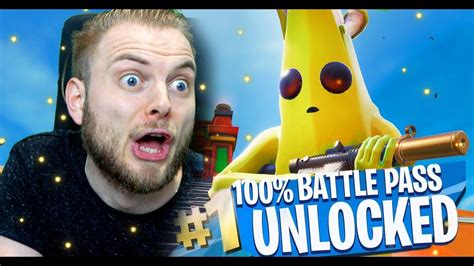 UNLOCKING ALL 100 TIER in SEASON 8!! - Fortnite Battle Royale! - YouTube