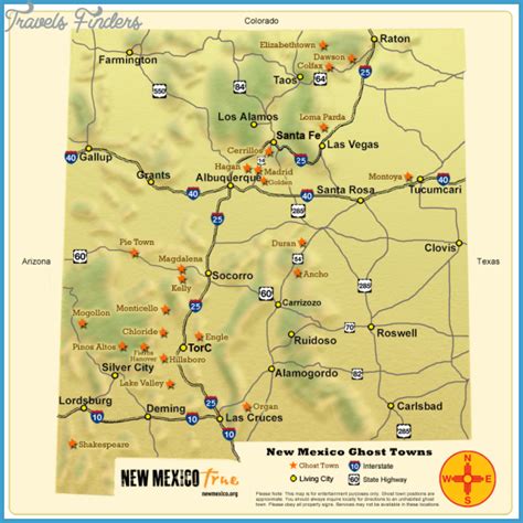 Ruidoso Hiking Trails Map - TravelsFinders.Com