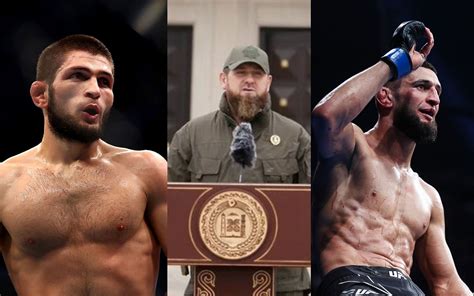 Why is Ramzan Kadyrov frequently seen with famous UFC stars like Khabib Nurmagomedov and Khamzat ...