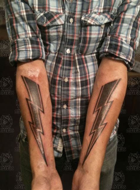 Tatuagem relâmpago, Tatuagem de raio, Ideias de tatuagens