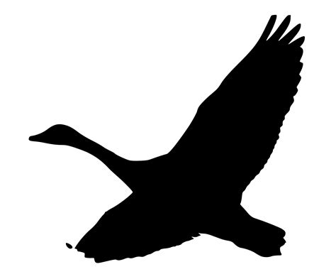 Flying Geese Silhouette at GetDrawings | Free download