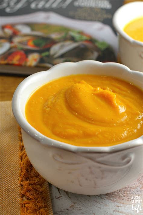 Easy Butternut Squash Soup Recipe - A Dish of Daily Life