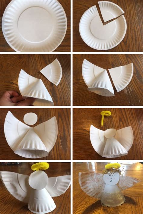 We made this cool paper plate angel craft today in preparation for ...