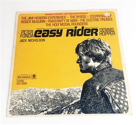 Vintage Easy Rider Movie Soundtrack Record Vinyl LP 12 | Etsy