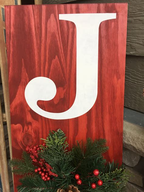 Joy Wood Holiday Sign with Wreath Front Porch Decor | Etsy