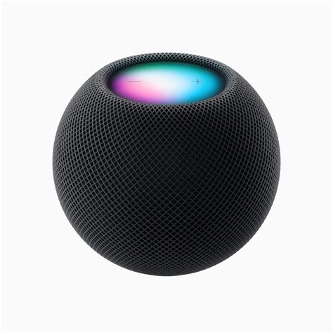 Apple introduces HomePod mini in midnight - Apple