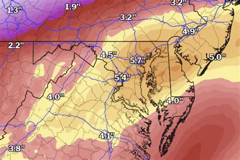 Flood watch issued as half a foot of rain could fall in Washington ...