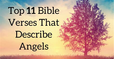 Top 11 Bible Verses That Describe Angels | ChristianQuotes.info