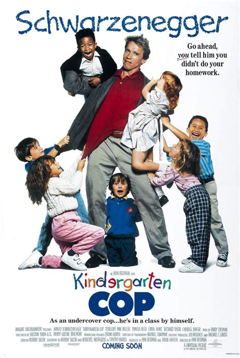 Kindergarten Cop: Extra Large Movie Poster Image - Internet Movie ...