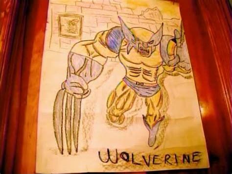 Wolverine Drawing | BumpWorthy.com - adult swim bumps