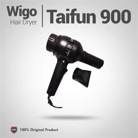 Jual Hair Dryer Wigo BLACK Taifun 900 - Hairdryer WIGO ORIGINAL di Lapak warunglistrik | Bukalapak