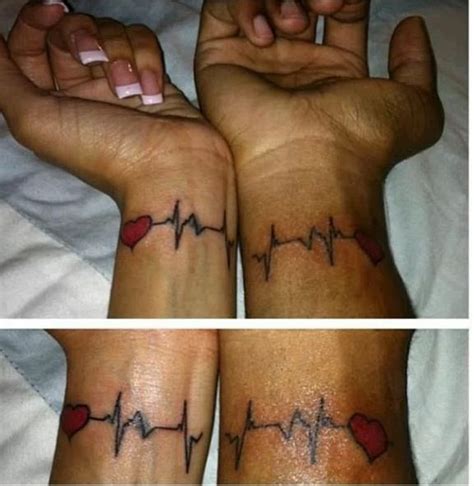 Pulse line matching tattoo