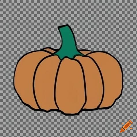 Colorful pumpkin clip art