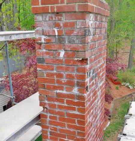 Spalling Brick Chimney - Causes Of Spalling - Chimney Bricks