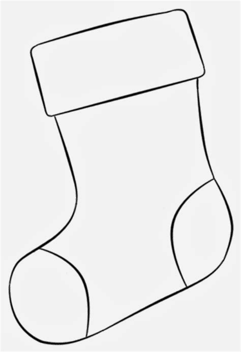 Christmas Stocking Outline