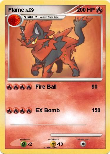 Pokémon Flame 1873 1873 - Fire Ball - My Pokemon Card