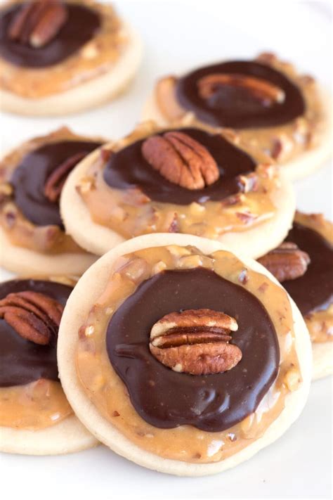 Million Dollar Cookies Recipe (Caramel Shortbread Cookies) - Borrowed Bites