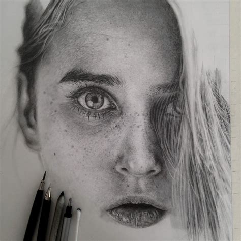 Stunning Photo-Realistic Graphite Drawings by Monica Lee | Colossal