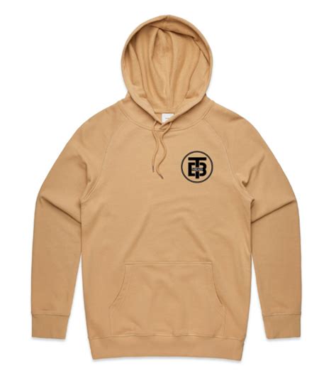 Tan/Black Hoodie – T.B Threads