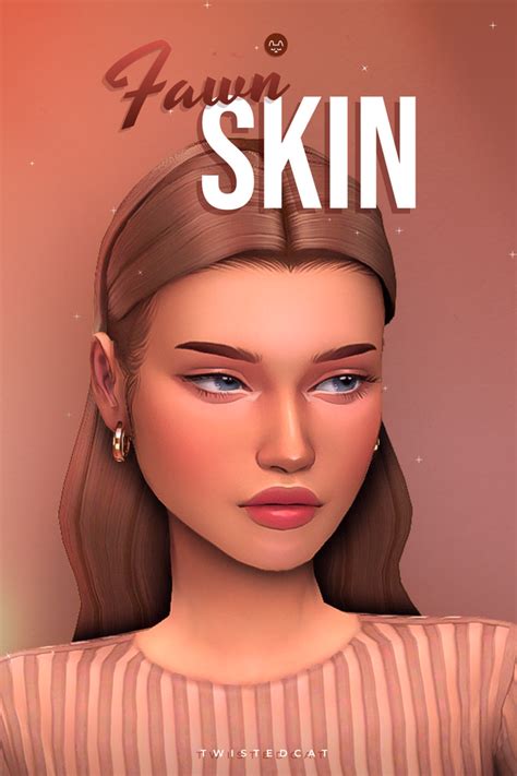 Fawn Skin Overlay | TwistedCat on Patreon | Sims 4 cc eyes, The sims 4 skin, The sims 4 packs