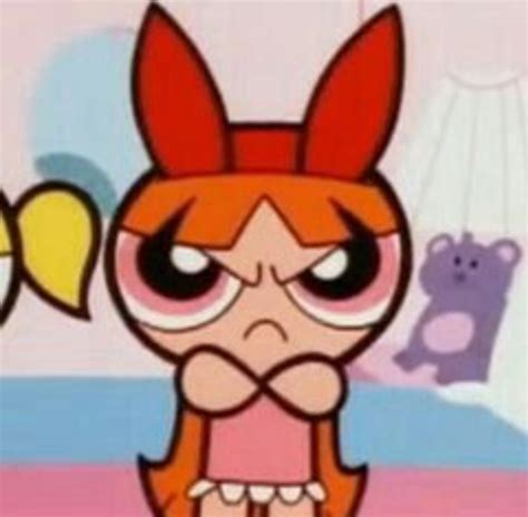 Blossom Powerpuff Girls Angry