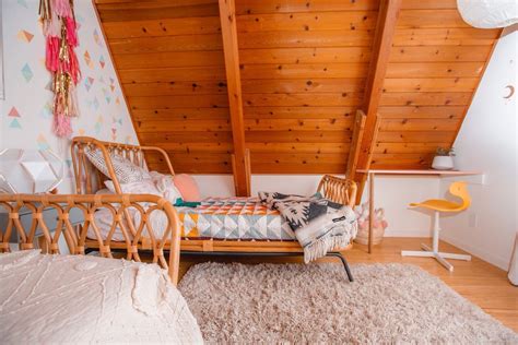 A Beautifully Renovated A-Frame with Views of Oregon’s Mt. Hood | Sunset Magazine A Frame House ...