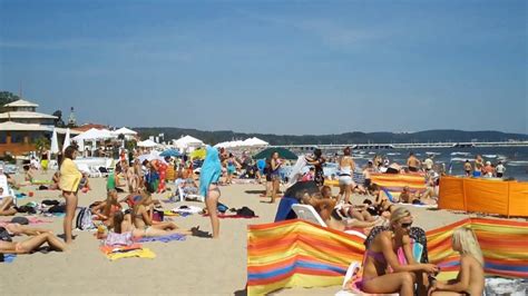 Sopot Beach - YouTube