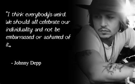 Fireworld: Jonny Depp Quotes.