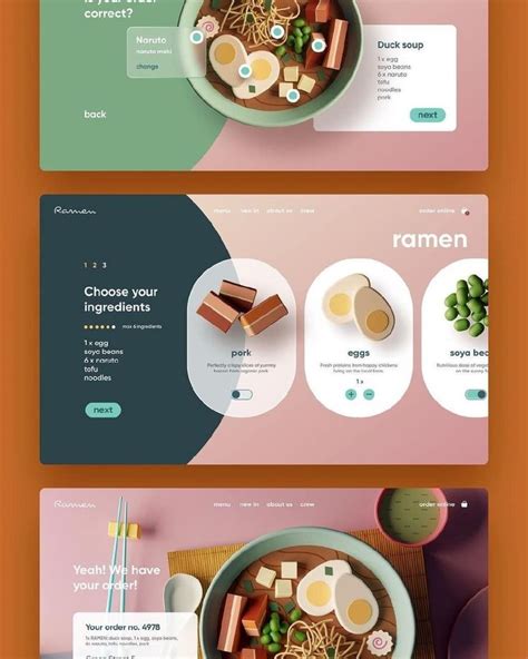 CREATIVE EXPLORER | Food website design, Food web design, Ui design ...