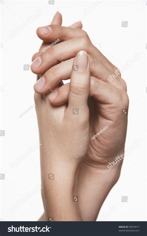 Young Couple Holding Hands Arms Raised Stock Photo 50819017 | Shutterstock