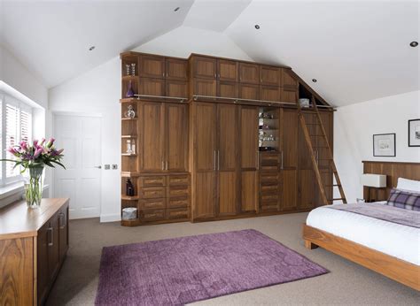 Beautiful Walnut Bedroom Furniture - Neville Johnson