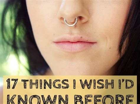 How To Know If Your Nose Piercing Is Infected On The Inside : Infected ...