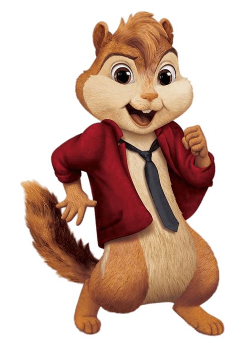 Alvin and the Chipmunks Alvin Wearing Black Tie transparent PNG - StickPNG