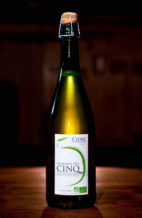 Cidre Brut du domaine des Cinq Autels