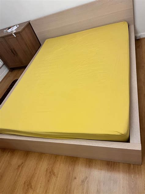 Ikea Malm King size Bed in £90 - Beds & Bed Frames - Sutton, London | Facebook Marketplace