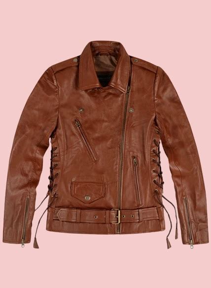 Emma Watson Leather Jacket - AirBorne Jacket