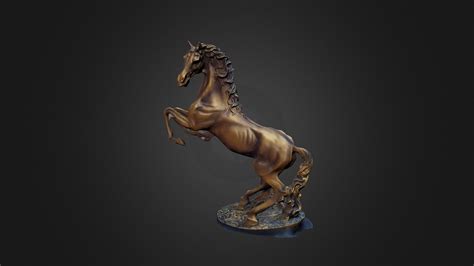 Bronze Horse - Download Free 3D model by Moshe Caine (@moshecaine) [5abeb42] - Sketchfab