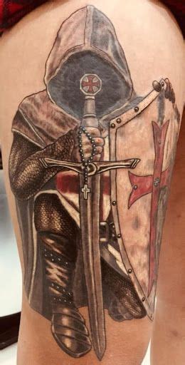 Crusader Knight Templar Tattoo