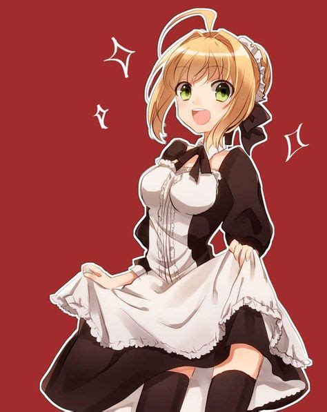 Cute maid Nero [Fate/Extra] : r/awwnime