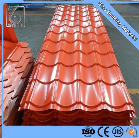 Colored Galvanized Steel Coated Metal Building Material Roofing Steel Sheet - Tang Steel