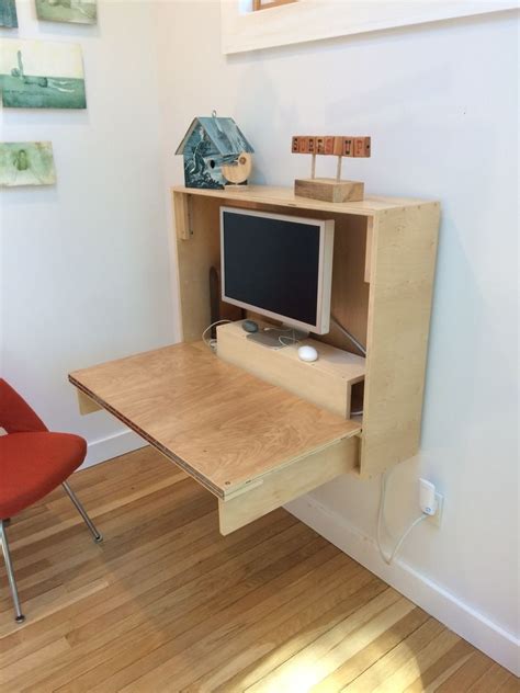 HugeDomains.com | Desks for small spaces, Fold down desk, Home desk