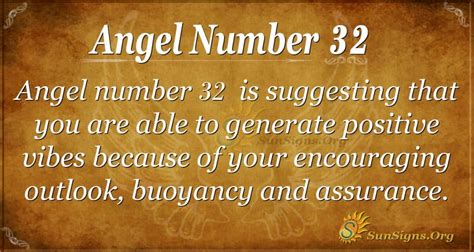 Angel Number 32 Meaning - Being Selfless And Generous - SunSigns.Org